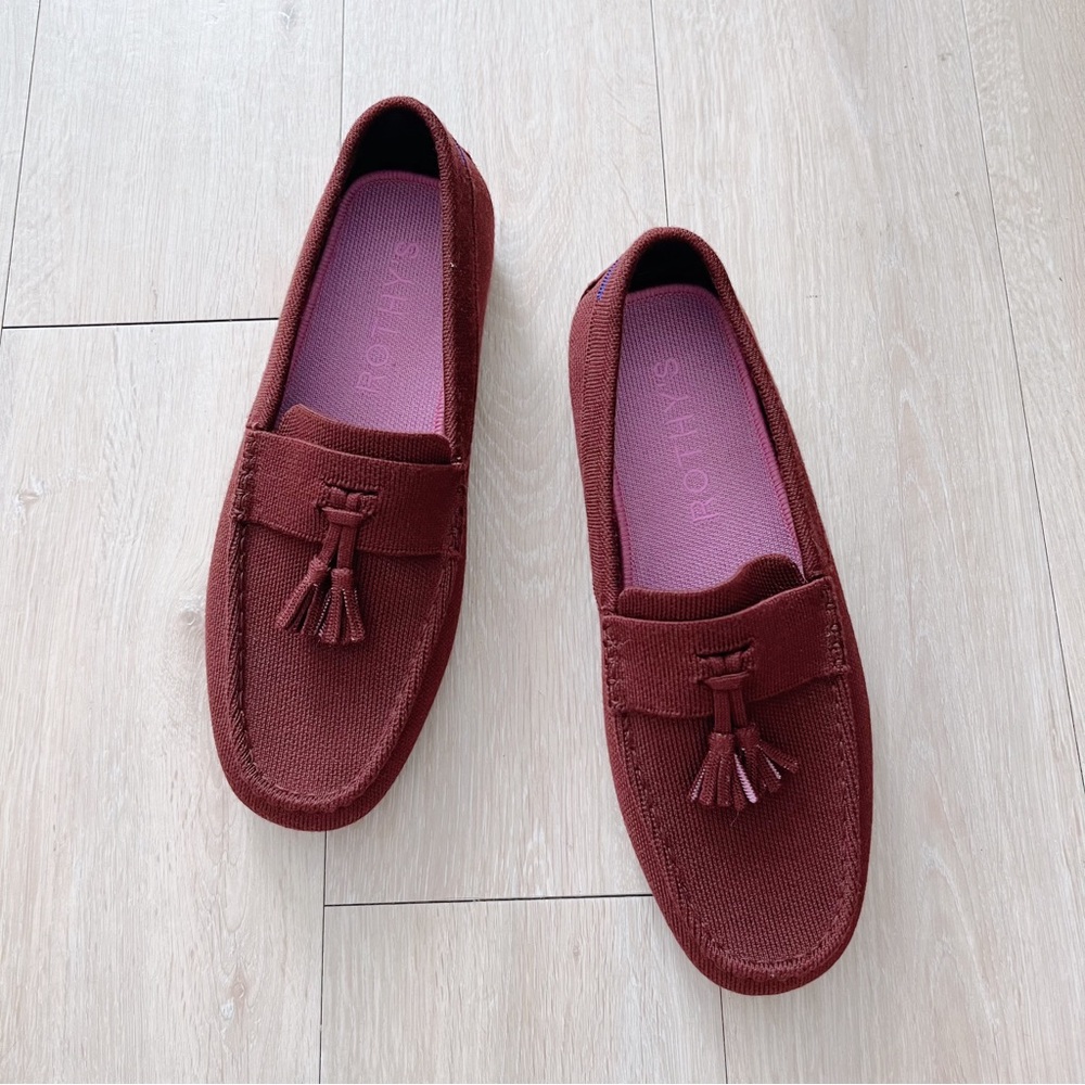 Rothy’s Merino Wool Tassel Driving Loafer